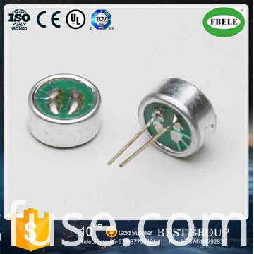 Em6027p 60mmx2.7mm Free Sample Back Electret Condenser Microphone (FBELE)